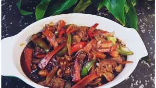 This is easy way to make Pepper Steak recipe for family cooking stirfry  Creators Kitchen [upl. by Bechler]