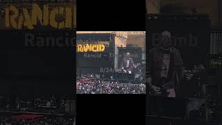 Rancid — Time Bomb Live 82424 [upl. by Hime]