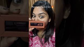 Nykaa Liquid LipstickMost Hyped Lipstick ever🔥NykaaNude Lipsticknykaa nudelipstick lipstick [upl. by Nehpets]