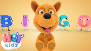 Bingo Song  The dog song for kids  HeyKids [upl. by Anrym]