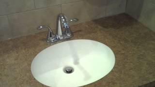 Custom laminate countertop and cabinets with 3 undermount karran sinks [upl. by Hoy]