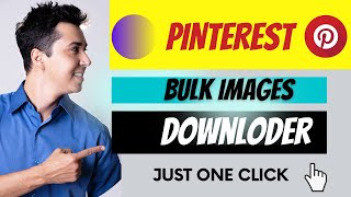 Just One Click and Download all Pinterest Images  Pinterest Images Downloader [upl. by Coridon514]