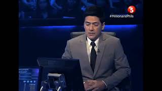 Who Wants to be a Millionaire Philippines Eduardo Gaeilo Panjing Jrs Third ₱2000000 Winner [upl. by Ligriv839]