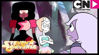 Steven Universe  Pearl and Garnet Upset Amethyst  Tiger Millionaire  Cartoon Network [upl. by Tjon]