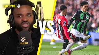 Darren Bent CALLS Mason Holgates Possible quotCAREER ENDINGquot Tackle Against Mitoma quotMALICEquot👀😡 [upl. by Michella966]