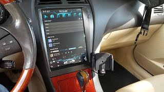 Proclips phone holder for 2007 LexusES350 semi hardwired [upl. by Avilla]