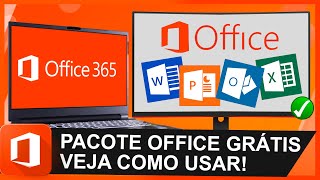 Como Baixar o Office de GRAÇA no PC e sem PIRATARIA em 2024 [upl. by Romola]