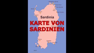 KARTE VON SARDINIEN [upl. by Torp686]