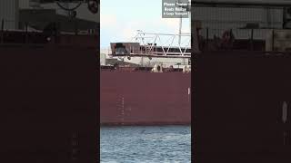 shorts Clyde S Van Enkevort Pusher Tug Cargo Ship South From Lake Huron ships [upl. by Jobina]