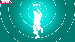 Fortnite ROLLIE Dance 1 Hour Version TikTok  Ayo amp Teo  RollieRolex [upl. by Raimundo380]