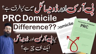 Difference Between PRC And Domicile Certificate [upl. by Aisinoid]