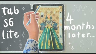 Galaxy Tab S6 Lite  my updated review 4 months later [upl. by Busey834]