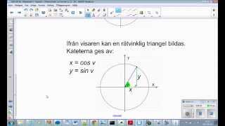 01  Matematik 4  Kapitel 1  Enhetscirkeln och formler s 1114 [upl. by Judd428]