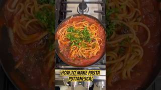 How To Make Pasta Puttanesca 🍝 [upl. by Blinni493]