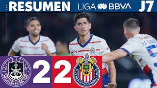 Mazatlán 22 Chivas  Le arrebatan el triunfo al rebaño  J7 CL24 [upl. by Ogaitnas]