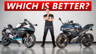 CFMoto 450SS vs Kawasaki Ninja 400  Comprehensive Comparison [upl. by Villada]