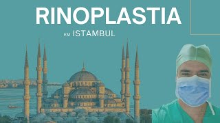 RINOPLASTIA  intercâmbio na TURQUIA [upl. by Zipnick]