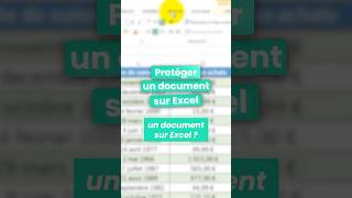 Comment protéger un document sur Excel [upl. by Nyrret]