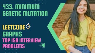 433 Minimum Genetic Mutation  Leetcode  Medium  Java  Graphs  BFS  Top Interview 150 [upl. by Nilauqcaj639]