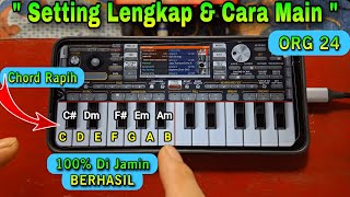 ANTI GAGAL  SETTING amp CARA MAIN ORG 2024 PEMULA [upl. by Lemrac]