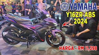 YAMAHA Y16ZR ABS 2024 DAH MASUK MALAYSIA [upl. by Beckman]