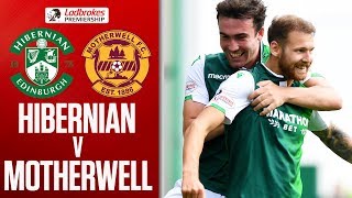 Hibernian 30 Motherwell  Hibs Cruise to Opening Day Win  Ladbrokes Premiership [upl. by Rodenhouse]