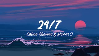 Celina Sharma amp Harris J  247 thinkin bout you Lyrics Terjemahan [upl. by Windzer]