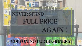 How to coupon in 2024  Couponing for beginners  LaShay’s Classroom [upl. by Kuehn881]