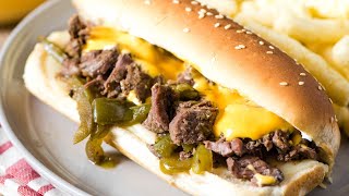 CrockPot Philly Cheesesteaks [upl. by Molohs217]