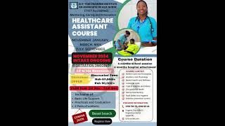 Healthcare Assistant Course November 2024 intake ongoing [upl. by Ees]