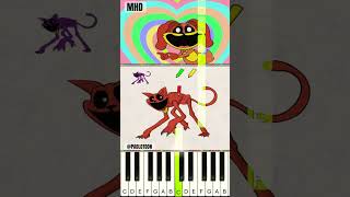 What is your IQ Painting color CatNap monster puzzle game PADLOTOON  Piano Tutorial [upl. by Belldame]