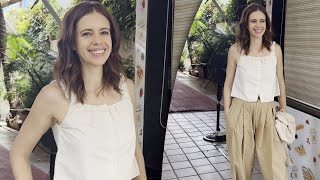 Kalki Koechlin Is Too Humble Opts For A TAXI For Her Day Out In Juhu [upl. by Serene]