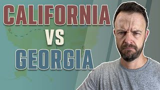 Living in California vs Living in Georgia 2023 What You Need to Know [upl. by Manvell]