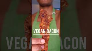 🥓How To Make Vegan Bacon🥓with Rice Paper🔥Quick amp Easy shorts veganrecipe plantbased [upl. by Sylas]