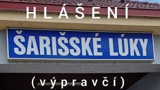 Hlášení  Šarišské Lúky výpravčí [upl. by Alios]