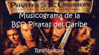 musicograma bso piratas del caribe [upl. by Ot357]