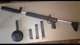 Suppressed KelTec Sub 2000 Demo and Shooting [upl. by Radburn]