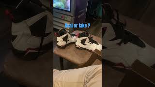 Real or fake Jordans 4s guess Jordans [upl. by Eseuqcaj]