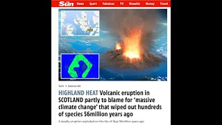 ANCIENT VOLCANOES of the BRITISH Isles scotland lava volcano eruption hazard climate hazard [upl. by Aik]