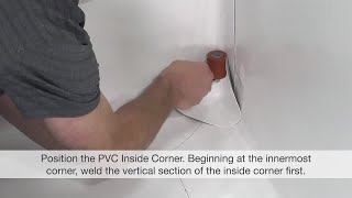 PVC Details PreMolded Inside Corner Flashing U15A [upl. by Ainoz]