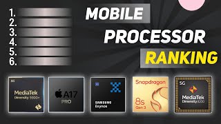 Top 10 Mobile Processor Ranking List 2024 [upl. by Yrruc126]