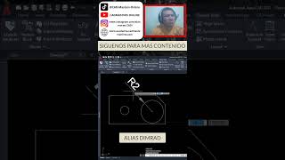 Alias para acotar RADIOS en AUTOCAD [upl. by Sivaj863]