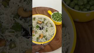 Peas pulao detailed recipe in long video annamsrecipes [upl. by Elleinod876]