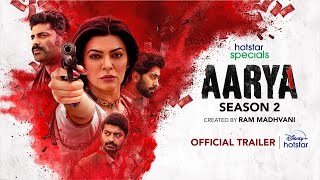 Hotstar Specials Aarya S2  Official Trailer  Ram Madhvani  Sushmita Sen  10th Dec [upl. by Marguerie]