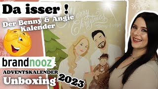 Da isser  😌 Benny amp Angie Adventskalender Brandnooz 2023 UNBOXING [upl. by Nicki]