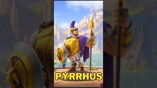 Pericles amp Pyrrhus Skill Animations  Rise of Kingdoms [upl. by Merline]