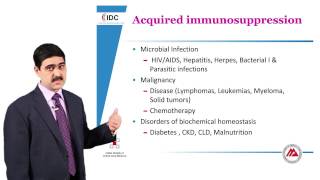 Infection in the Immunocompromised Host  Dr N Ramakrishnan  CCIDC [upl. by Aicemak643]