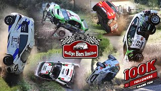 BEST OF Rallye Hors Limites  Spécial 100K CRASHES [upl. by Eycats]