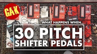 30 Pitch Shifters All At Once  What Happens When [upl. by Ardnu]