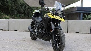 Motosx1000 Test Suzuki VStrom 250 [upl. by Arotak14]